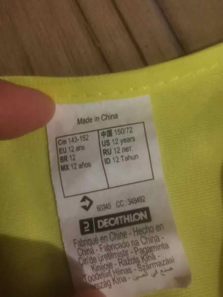 Photo of free Hi-vis vest (Caldecott OX14) #2