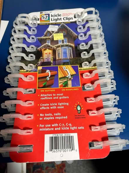 Photo of free icicle light clips (Derwood, MD) #1