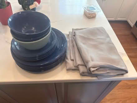 Photo of free Dishes and Curtains (46609 Hampshire Station Drive) #1