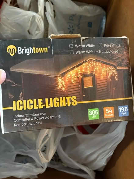 Photo of free holiday icicle lights (King George, Dahlgren area) #1