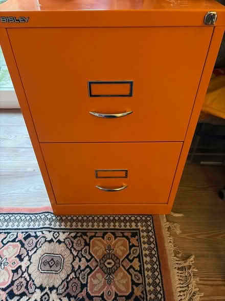 Photo of free 2 draw deep filing cabinet (Chiswick W4) #1