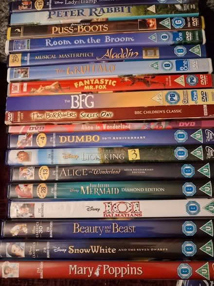 Photo of free Bundle of Childen's DVDs (Dursley GL11) #1