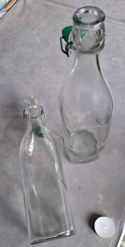 Photo of free 2 glass bottles (Malvern WR14) #1