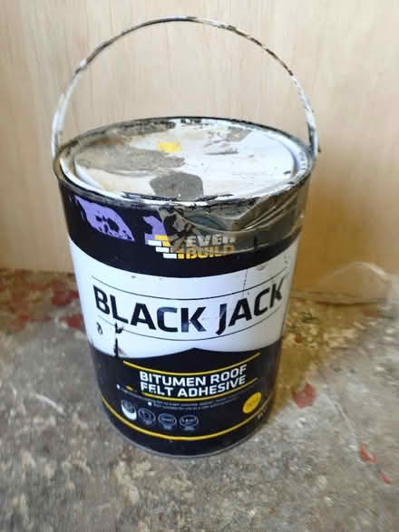 Photo of free 1/4 can roof felt adhesive (Ecclesall S11) #1