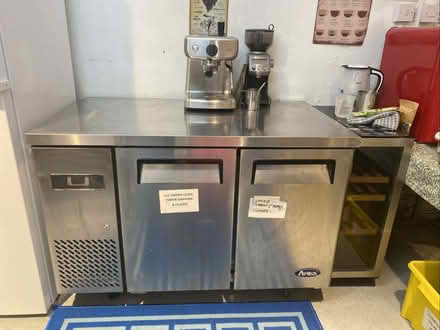 Photo of free Large stainless steel professional storage freezer motor bro (Richmond TW9) #2