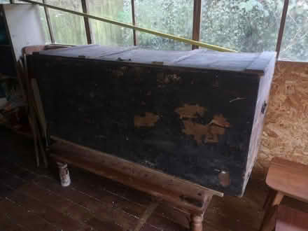 Photo of free Huge wooden chest (West End Woking) #1