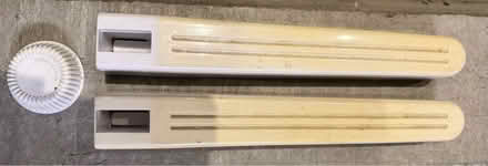 Photo of free 2 plastic feet & knob from fan (Valencia Avenue, Sunnyvale) #1