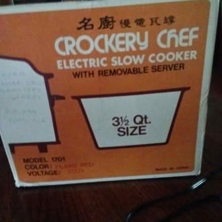 Photo of free Electric slow cooker (Crawley RH10) #1