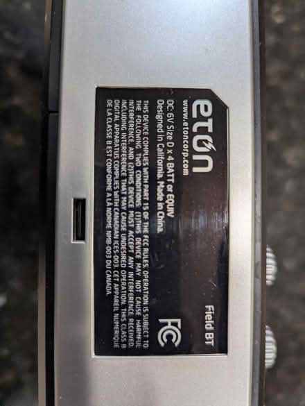 Photo of free Grundig Radio with Digital tuner (Cupertino Public Library) #3