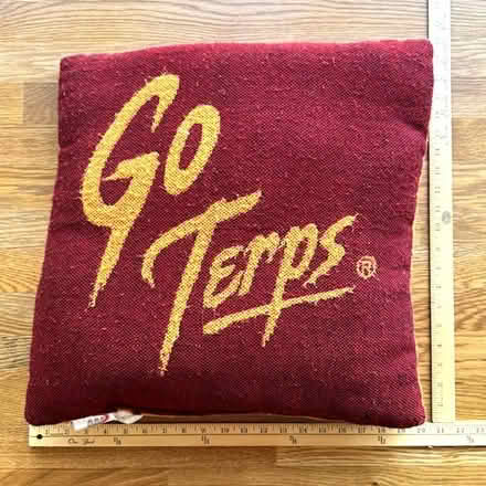Photo of free Terps Pillow (Potomac, MD) #1