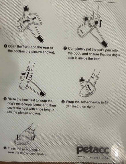 Photo of free Petaac Dog Shoes (Maynard) #3