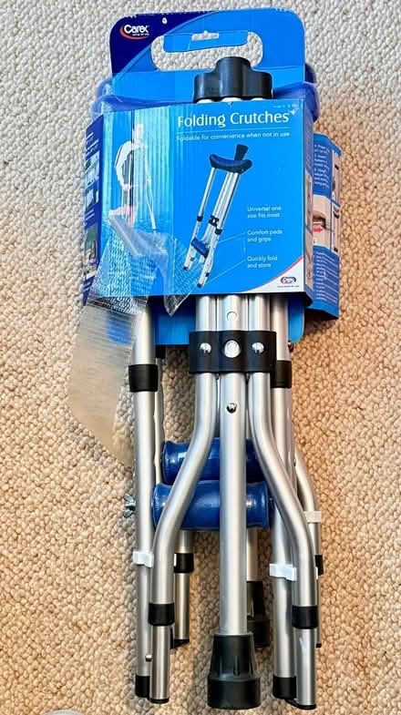 Photo of free Fold up Crutches (Fulham SW6) #1