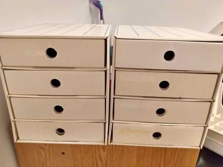 Photo of free Cardboard shelf units (South Keys) #1