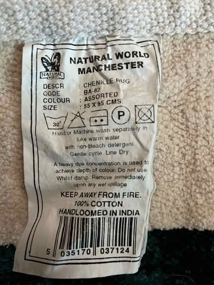 Photo of free Washable Rug (Stamford) #2