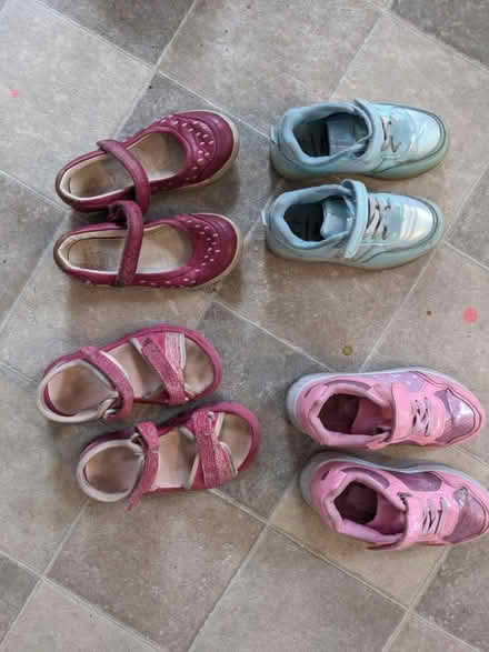 Photo of free Girls shoes, four pairs (Wood Street) #1