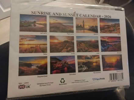 Photo of free 2026 Calendar brand new (Huyton L36) #2