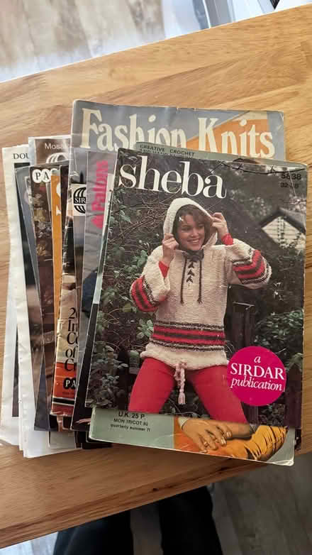 Photo of free Knitting pattertns (Witney OX28 Deer Park) #1