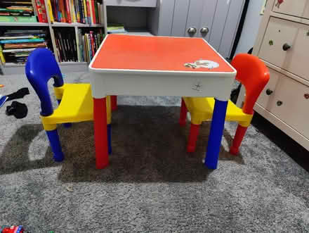 Photo of free Kids play table and chairs (HP12, West Wycombe Road) #1