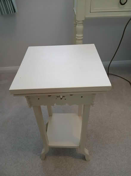 Photo of free Small square topped table (Great Baddow) #2