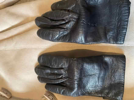Photo of free Small leather gloves (Longbarn WA2) #2