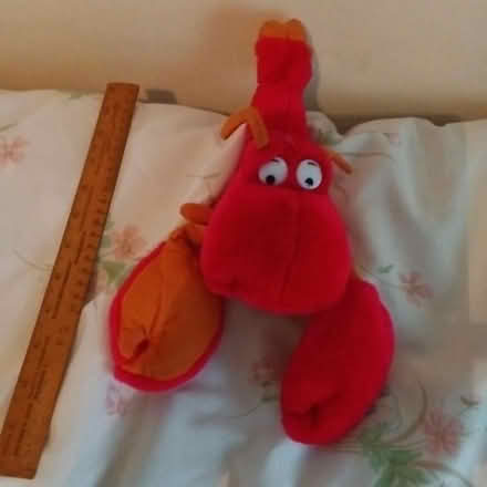 Photo of free Red lobster soft toy (Crawley RH10) #2