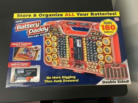 Photo of free Battery organizer (McLean near Spring Hill Road) #1