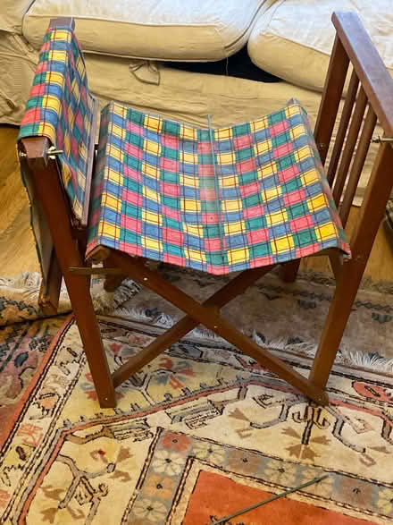 Photo of free Directors type garden chair. (Llandrindod LD1) #1