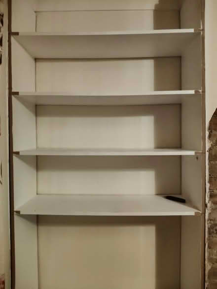 Photo of free Tall mdf shelves (Jericho OX2) #1