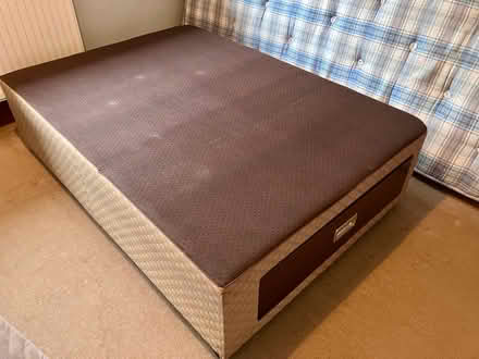 Photo of free Double divan bed & mattress (Cookley DY10) #3