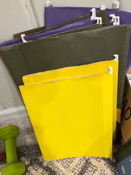 Photo of free Hanging file folders (Randolph Hills (Ashley Drive)) #1