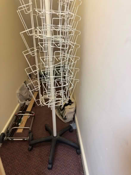 Photo of free Greetings card stand (Trickers Cross BH22) #1