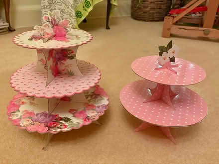 Photo of free Cardboard self-assembly cakestands (Comely Bank EH4) #1