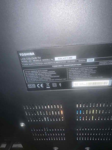 Photo of free Toshiba TV (Fernhill Heath WR3 7PU) #2