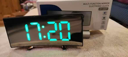 Photo of free LED mirror alarm clock (Stokenchurch HP14 3) #1