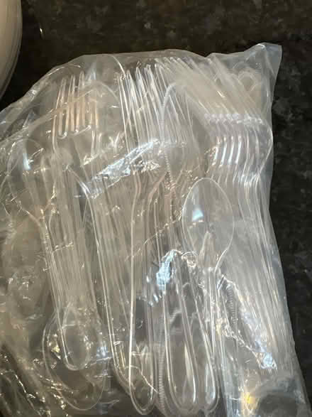Photo of free Plastic plates / bowls / cutlery (Southfields SW19) #3