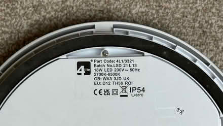 Photo of free 2x round ceiling lights (Eastville BS16) #3