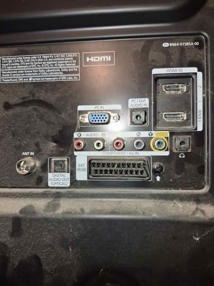 Photo of free 55inch tv with screenburn (Pittville GL50) #4