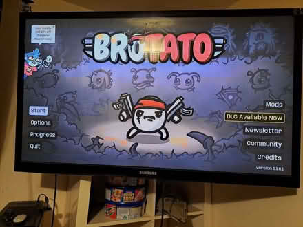 Photo of free 55inch tv with screenburn (Pittville GL50) #2