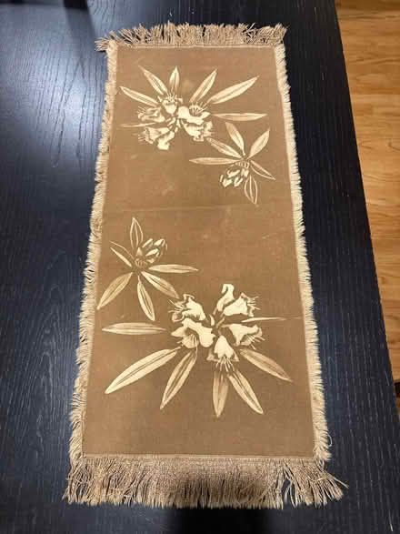 Photo of free Brown table covering (Highland Ave, RWC) #1