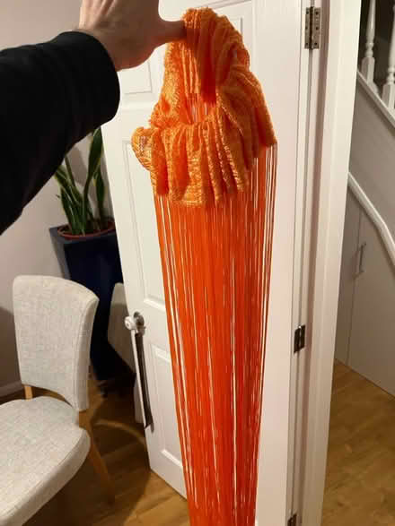 Photo of free Bright orange string curtain (CB1) #1