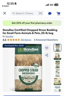 Photo of free 25 lbs Bag of Chopped Straw (Queens Chapel NE DC) #1