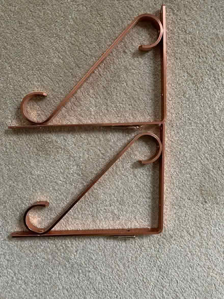 Photo of free Copper coloured brackets (CV34 Emscote) #1
