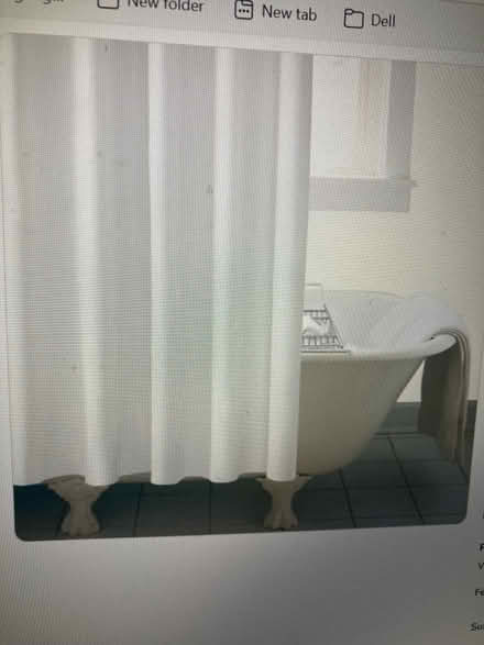 Photo of free 2 x extra long shower curtains (Wooburn Green, HP10) #1