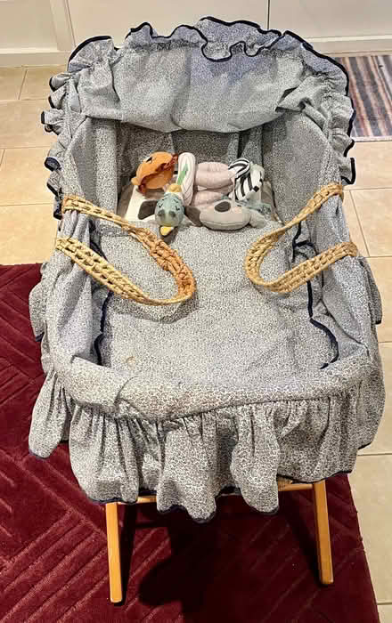 Photo of free Moses basket with stand (Pitchcombe GL6) #3