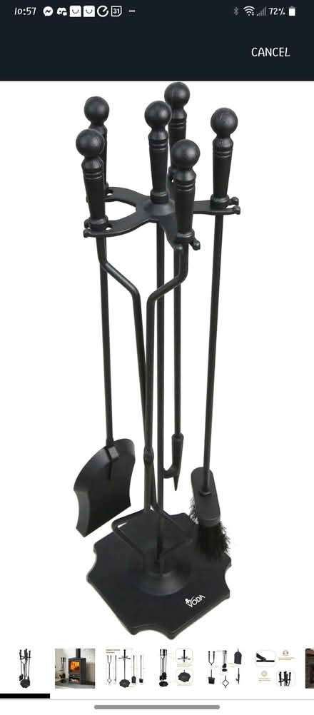 Photo of Fireplace tools (kemp park) #1