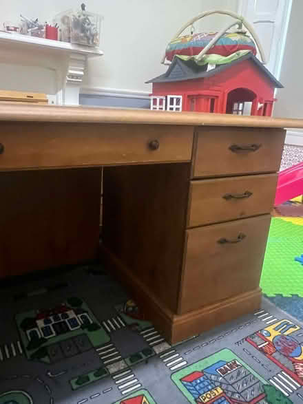 Photo of free Wooden Desk (Norham Manor OX2) #4