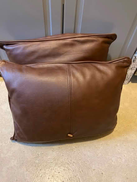 Photo of free Two leather cushions (AL4, St albans) #1