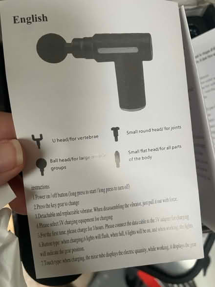 Photo of free Massage gun (GU16) #4