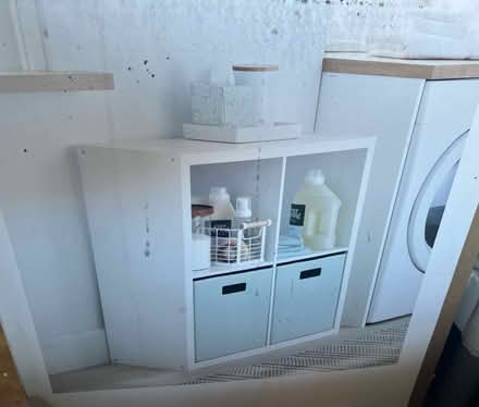 Photo of free 4 cube shelf (N. Stamford) #1