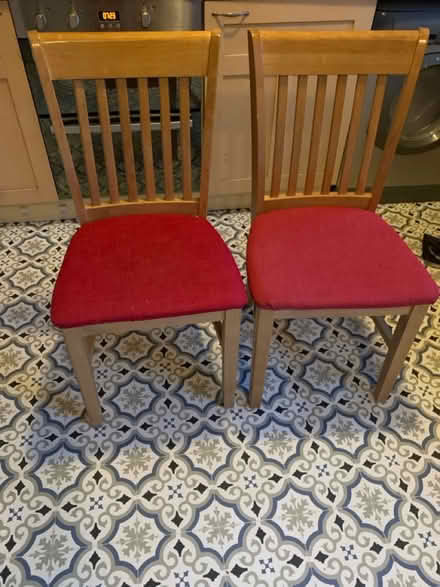 Photo of free Dining chairs (4) (Belle Isle LS10 Leeds) #3